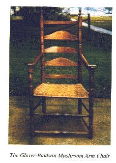 Glover-Baldwin Mushroom Arm Chair